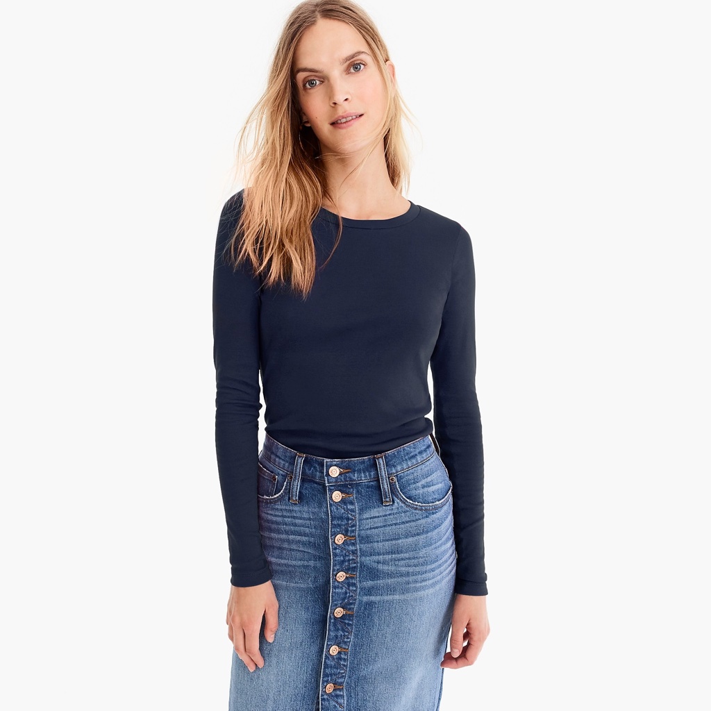 J. Crew | Slim Perfect Long Sleeve Tshirt